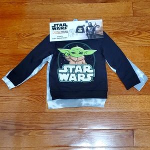 NWT: KIDS STAR WARS MANDALORIAN SWEATSHIRTS w/BONUS: ✨️STAR WARS BOOK✨️
